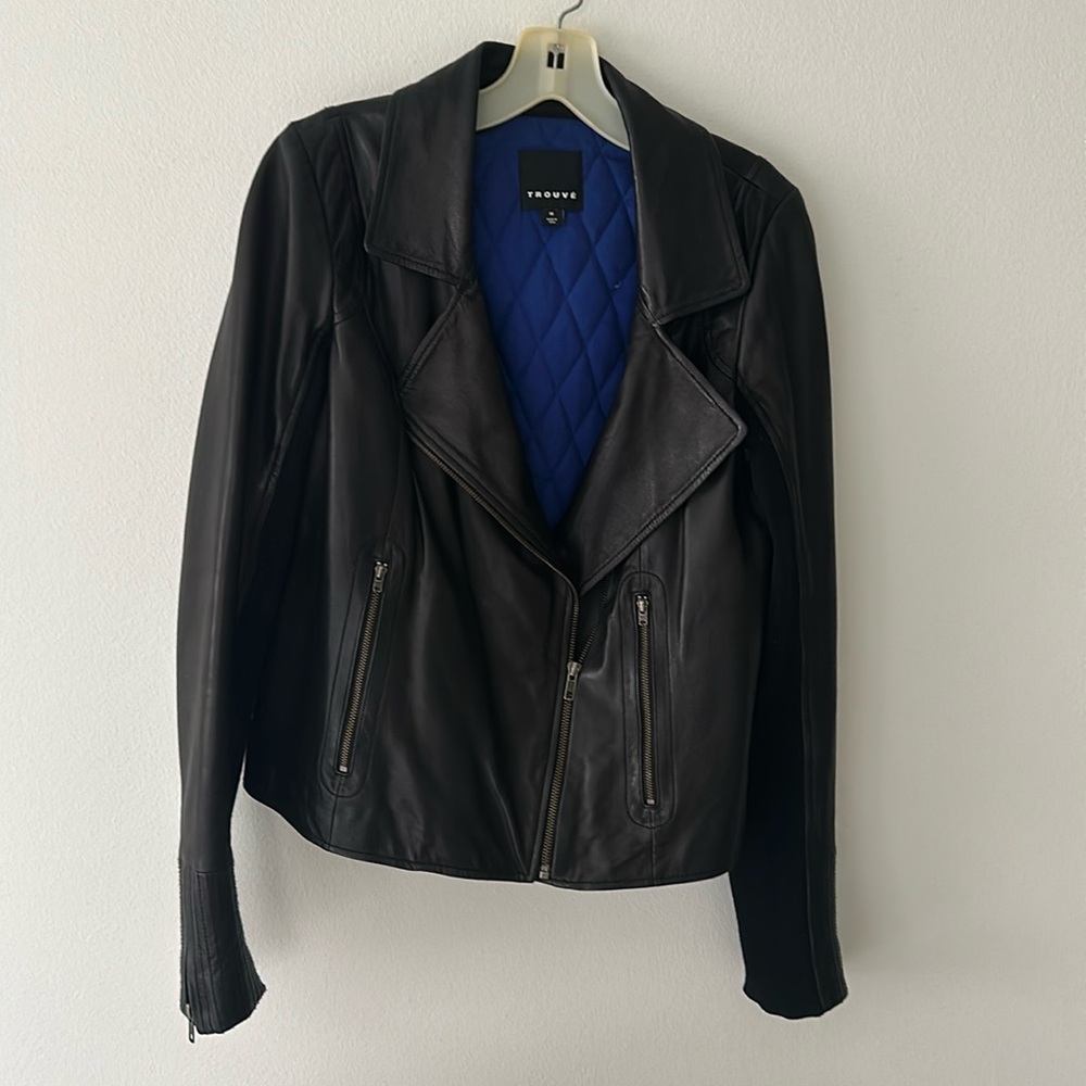 Leather jacket